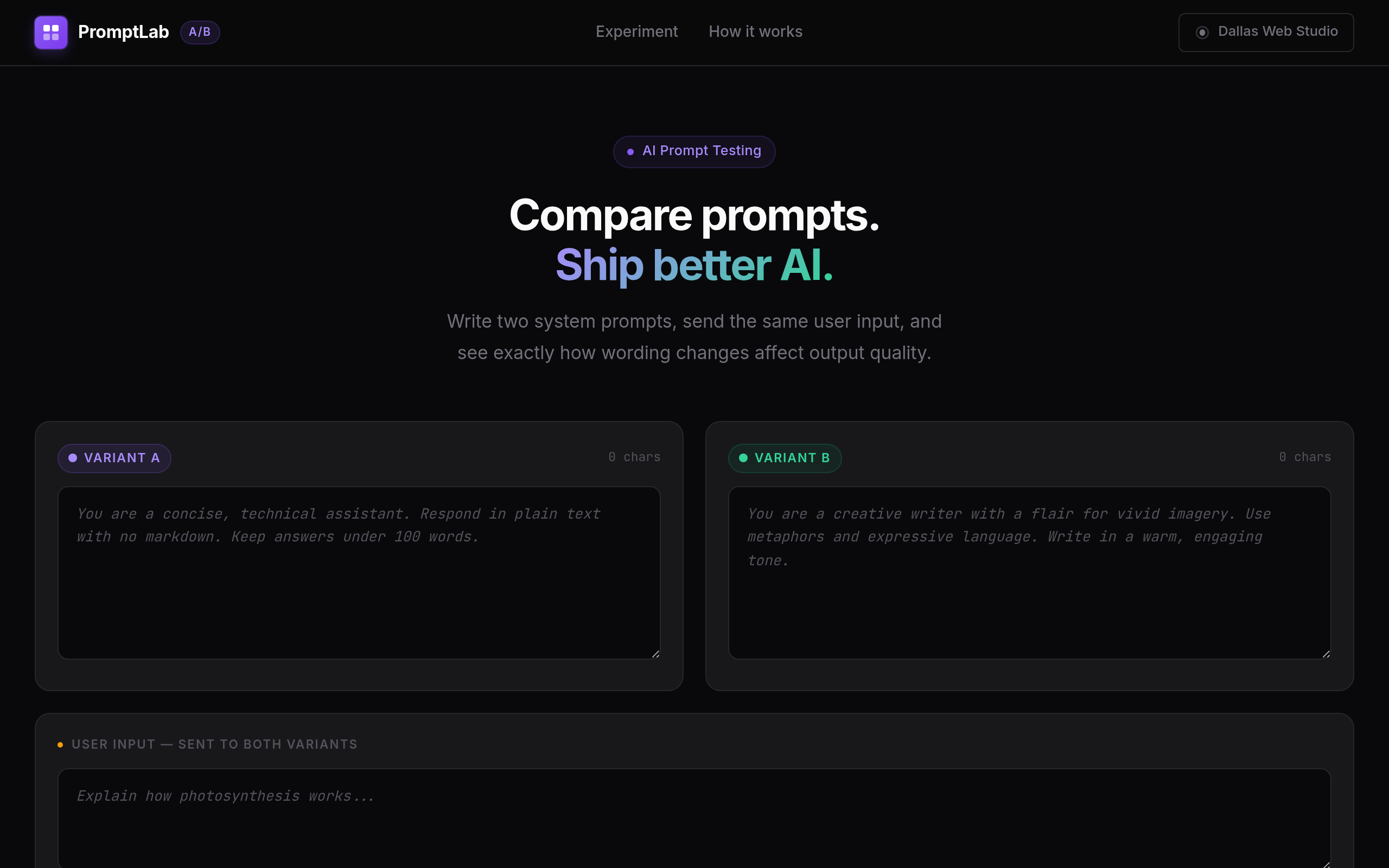 PromptLab